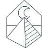 BOHO pyramid on the moon