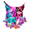Luchs Katze Sommer Farben