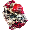 Roses Skull