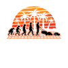 Mähroboter Evolution Retro Rasenroboter