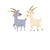 Ziege Ziege Tier Geschenk