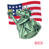 Amerisaurus Rex Patriotic Young Dinosaurs