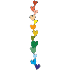 herzenkette bunt