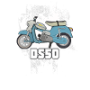 DS50 / Schwalbenfahrer / Ostalgie / Mofa Oldtimer