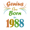 genius born 1988