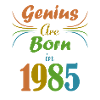 genius born 1985
