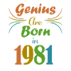genius born 1981