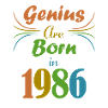 genius born 1986