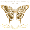 Papillon doré