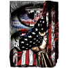 Design for Church Employees American Flag