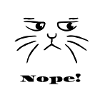 Nope Cat
