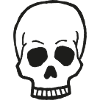 Skull Icon Drawing