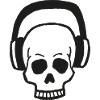 Skull Headset Music