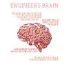 Engineer's brain problem solving function -