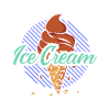 Zertifizierter Eiscreme-Enthusiast Eisbecher-Eis