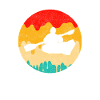 Canoe Kayak Retro