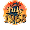 Juli 1968 Retro
