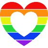 Pride Heart LGBTQ Community