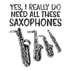 Saxophone Arten