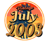 Month of birth July 2003