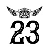 23 Number crown