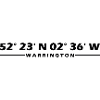 Warrington Coordinates