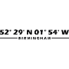 Birmingham Coordinates