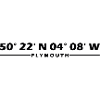 Plymouth Coordinates