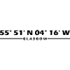 Glasgow Coordinates