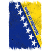 Drapeau de la Bosnie-Herzégovine