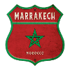 Marrakech Morocco Coat of Arms Flags Design