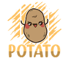 Cute Smiling Potato