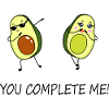 Du fuldender mig! Avocado kærlighed!