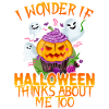 Halloween also thinks of me pumpkin