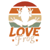 Frosch Liebe