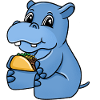 Hippopotamus Eating Tacos