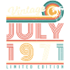 1971 En Juillet Rétro