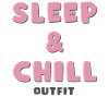 Schlaf und Chill Outfit