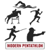 Modern Pentathlon - Fencing Swimming Riding