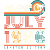 Year of construction July 1986