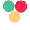Three circles- green- red- yellow