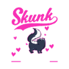 Crazy Skunk lady Stinktier