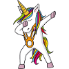 Einhorn Kindergartenbändel