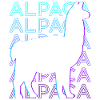 Alpaca Retro Gift