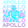 Apollo Greek God Ancient Greece Retro