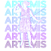 Artemide Antica Dea Mitologia Greca Retro