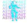 Astronaut Retro Gift