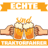 Echte Männer sind Traktorfahrer