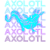 Axolotl Retro Gift