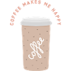Coffee makes me happy